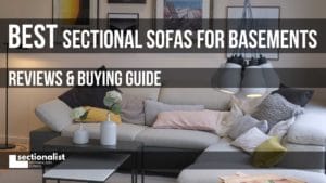 best sectional for basement