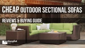 cheap outdoor sectionals