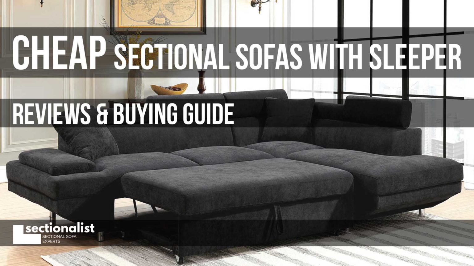 Cheap Sectional Sleeper Sofas 2026 - Reviews & Guide - Sectionalist